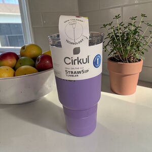Cirkul Amethyst 24oz StrawSip Tumbler Water Bottle - Brand New